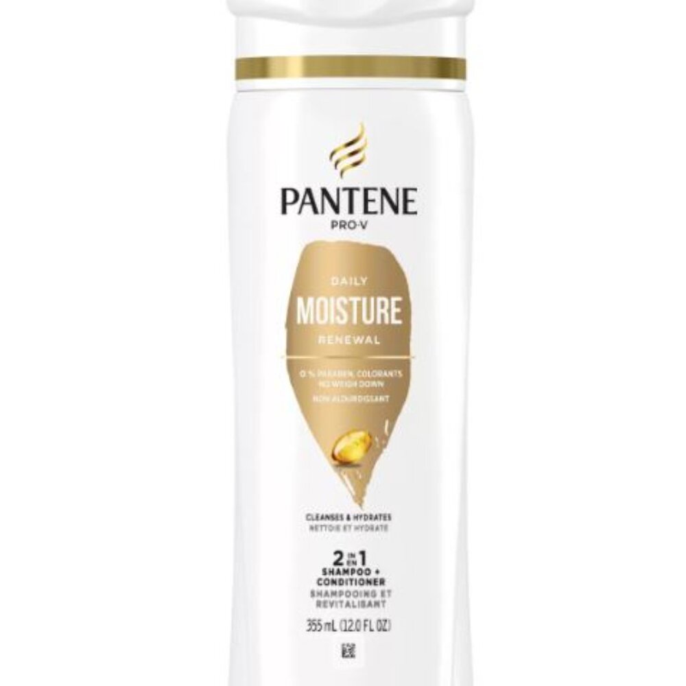 Pantene Pro-V Daily Moisture Renewal 2 in 1 Shampoo + Conditioner 12 oz